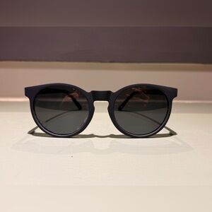 Goodr; It's Not Black It's Obsidian Polarized Round Sunglasses